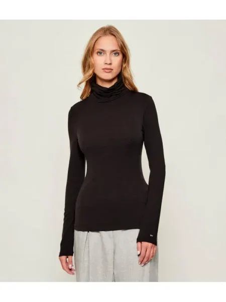 Bluză Tommy Hilfiger fără armătură negru