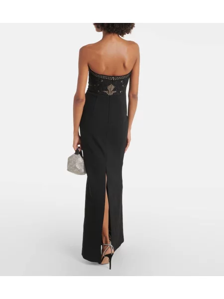 Rochie Rebecca Vallance din dantelă negru