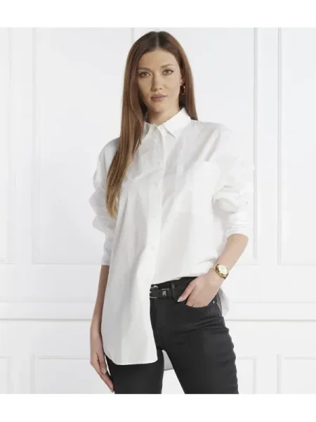 Tommy Hilfiger Cămașă ESSENTIAL alb