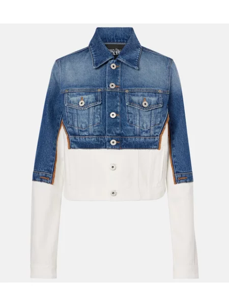 Kurtka jeansowa Jean Paul Gaultier niebieska