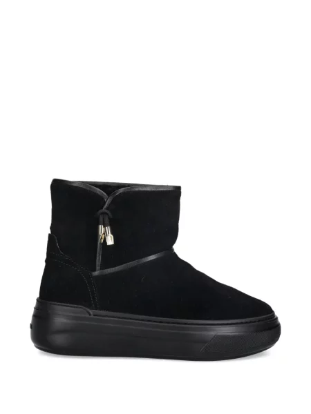Botine Furla din piele de căprioară negru