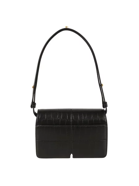 Torebka Burberry skórzana czarna
