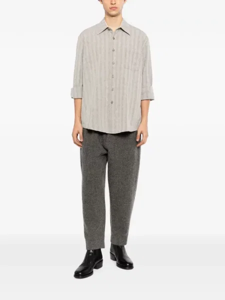 Pantaloni Uma Wang gri