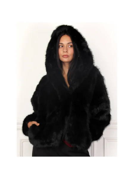 Palton La Modeuse negru