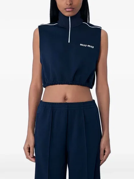 Cropp top Miu Miu albastru