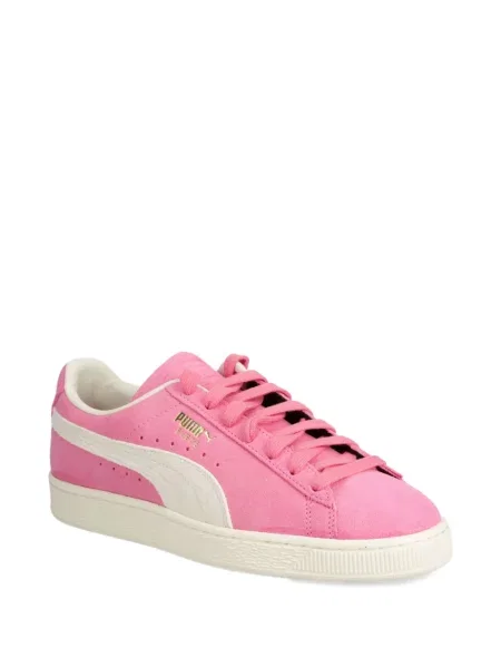 Sneakerși Puma Suede din piele de căprioară roz