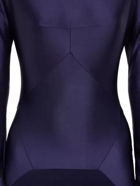Rochie midi Rabanne până la genunchi de costum albastru