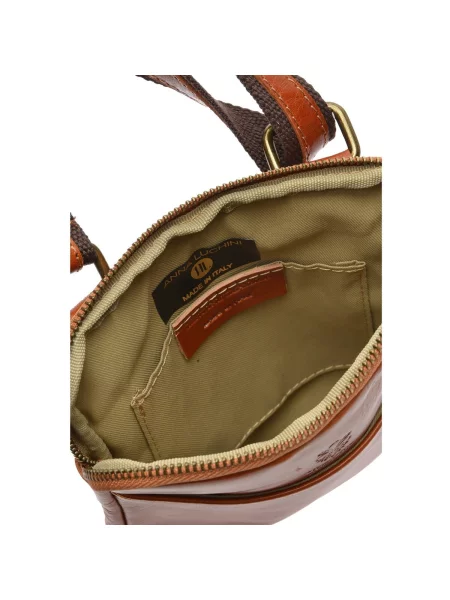 Geanta crossbody Anna Luchini maro