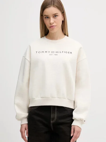 Tommy Hilfiger bluza z nadrukiem beżowy