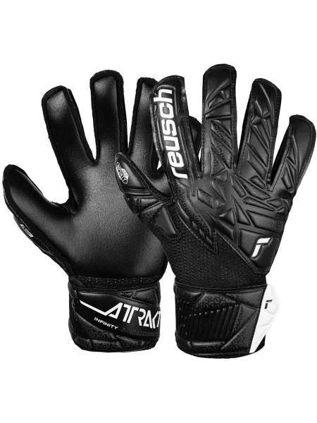 REUSCH rękawice bramkarskie Attrakt Infinity Junior czarne
