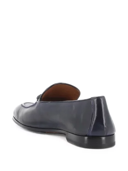 Pantofi loafer Doucal's din piele albastru