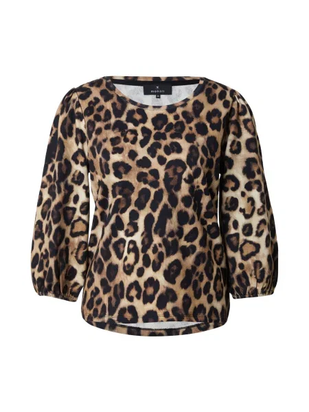 Monari Bluza čokolada / svetlo rjava črna