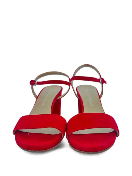 Sandale Stuart Weitzman cu bretele roșu