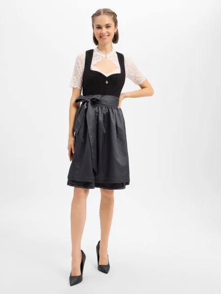 Krüger Dirndl Sukienka dirndl dla kobiet Kobiety 36 czarny
