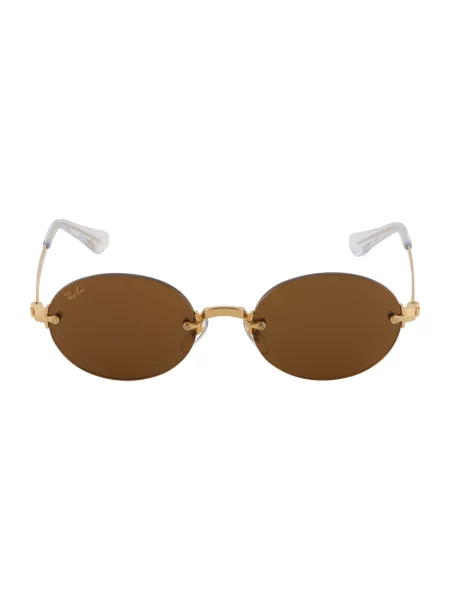 Ray-Ban Slnečné okuliare / zlatá hnedá