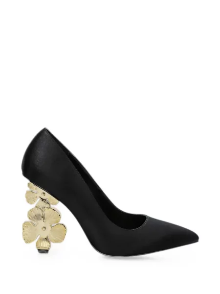 Pantofi cu toc Kat Maconie cu model floral negru