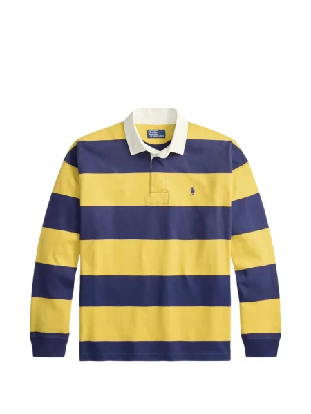 Șosete Polo Ralph Lauren cu model herringbone cu broderie plasă albastru
