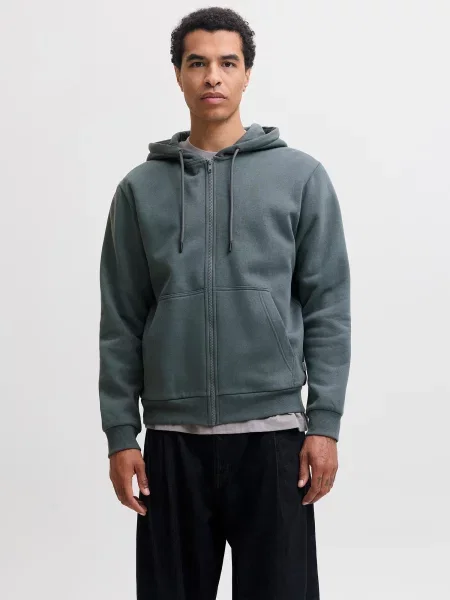 JACK & JONES Hanorac JJEBradley piatră gri