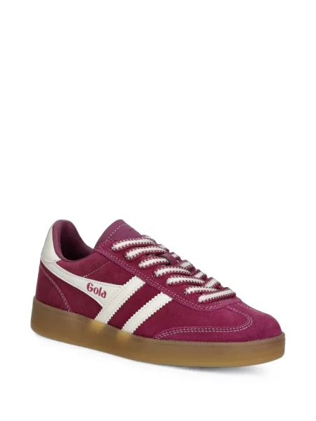 Sneakerși Gola din piele de căprioară violet