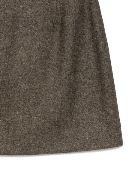 Fusta mini A.p.c. din tweed maro