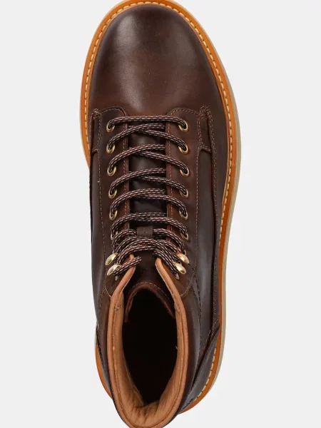 Шкіряні черевики Gant Clafton коричневий