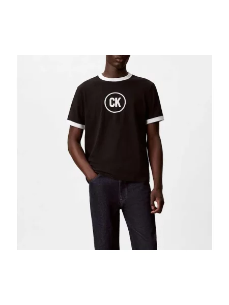 Tricou Calvin Klein Jeans negru