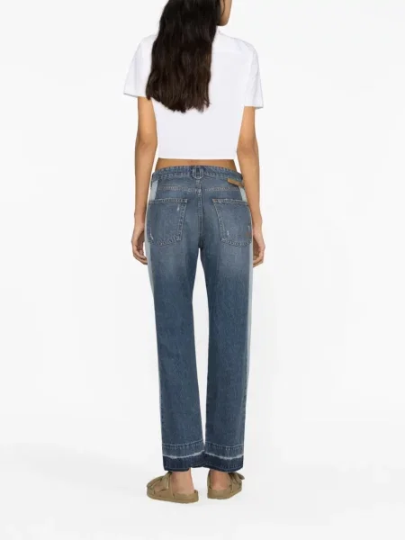 Straight fit džíny Stella Mccartney modré