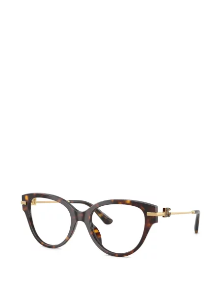 Sluneční brýle kočičí oko Dolce & Gabbana Eyewear hnědé