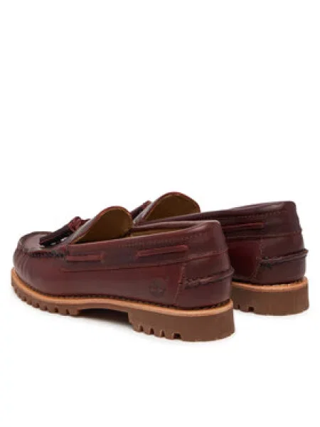 Loaferice Timberland Authentic Kiltie Loafer Tamnocrvena