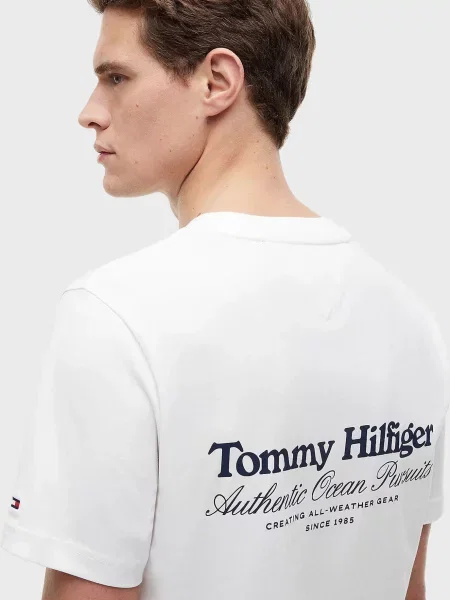 Футболка Tommy Hilfiger біла