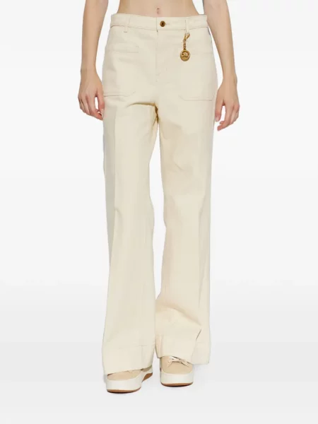 Cămașă de blugi Michael Michael Kors evazată roșu