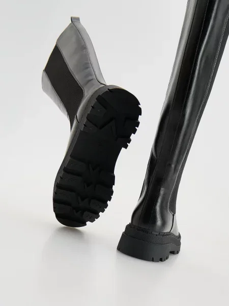 Ботфорты Reserved черные