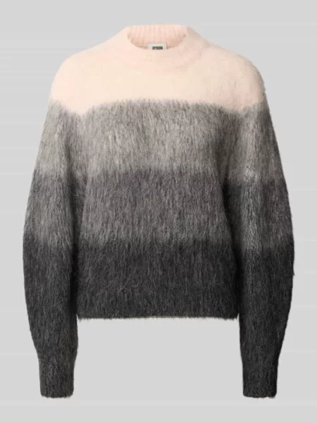 Sweter z dzianiny o kroju relaxed fit z mieszanki wełny z dodatkiem alpaki Drykorn