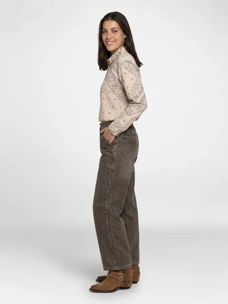 Cămașă de blugi Pepe Jeans bej