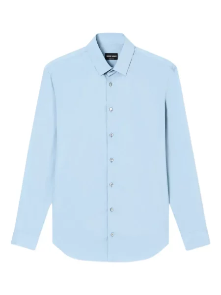 Lung cămașă Giorgio Armani albastru