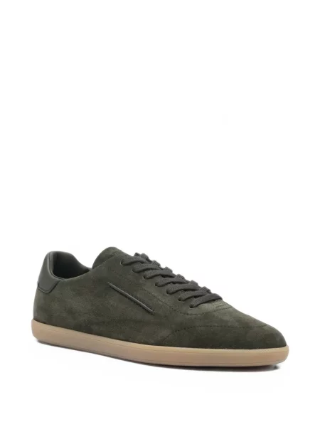 Szarvasbőr sneaker Zegna zöld