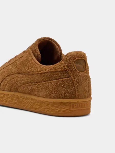 Замшевые кеды Puma коричневые