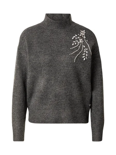 ZABAIONE Pulover metalic gri