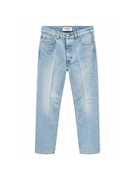 Jeansy straight leg Be Able niebieskie