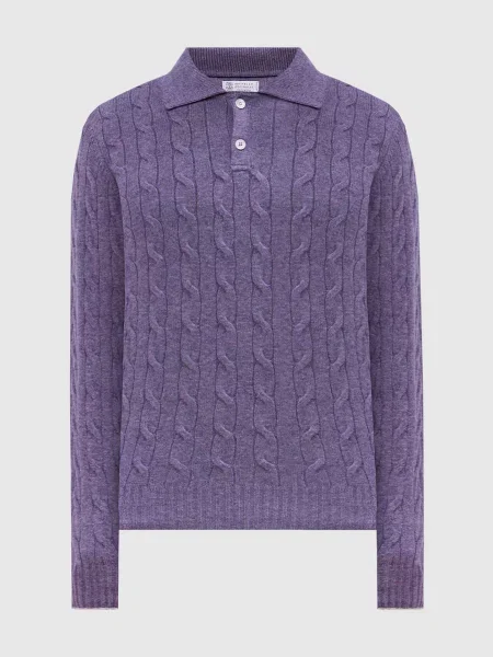Свитер Brunello Cucinelli фиолетовый