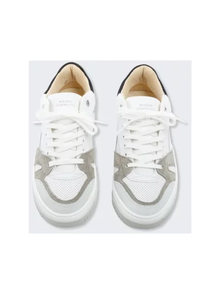 Sneakersy Mason Garments białe