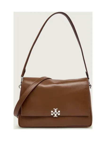 TORY BURCH De piele geantă pe umăr Charlie maro