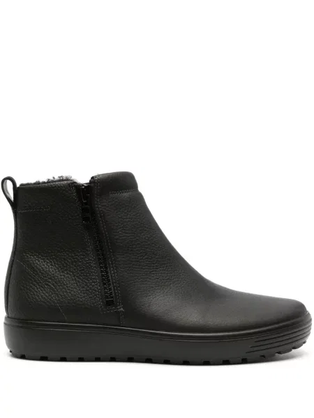 Botine Ecco din piele negru