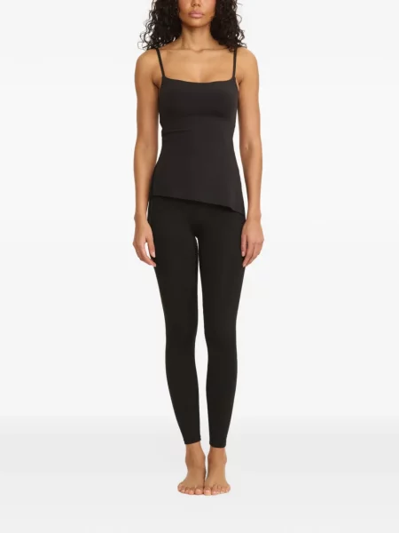 Top Amada Wear asimetric negru