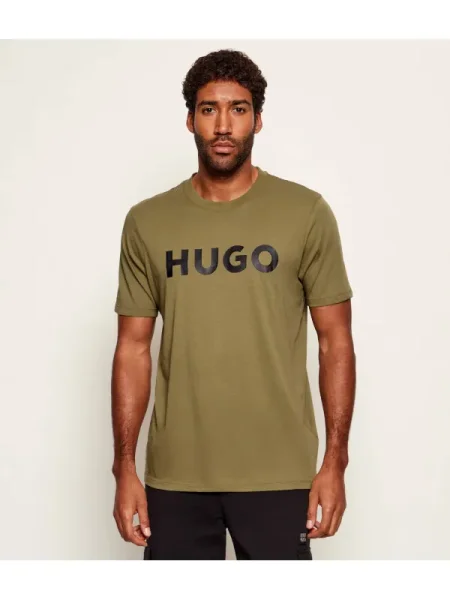 HUGO Tricou Dulivio | verde