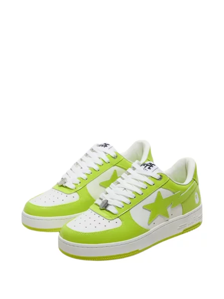 Sneakerși A Bathing Ape® din piele verde