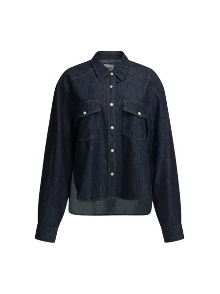 Bluzka Khaite niebieska