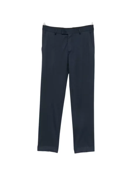 Pantaloni Karl Lagerfeld cu autograf albastru