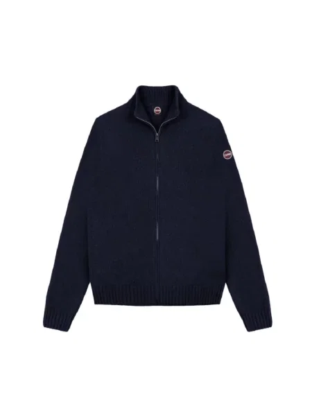 Kardigan Colmar z kaszmiru niebieski