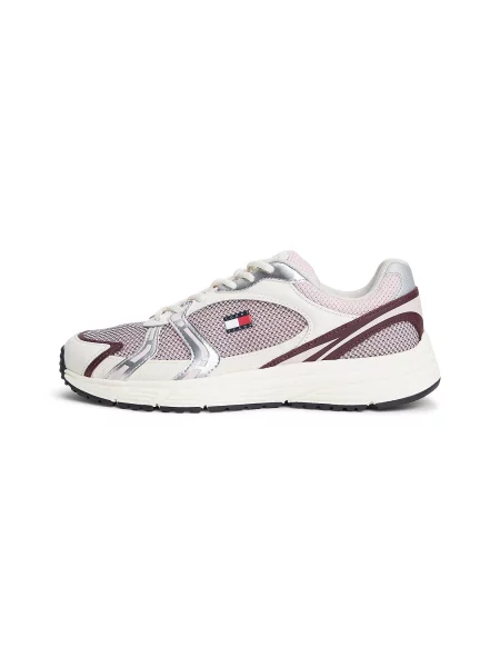 Sneakerși Tommy Jeans roșu